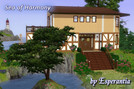Sims 3 — Sea of Harmony by Esperantia — Perfect house for the family of 3 or 4 persons. Large diningl and outdoor