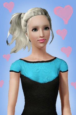 Sims 3 — Adele ♥  by foxysims — The girlfriend of Paul. Hope you'll like it! 