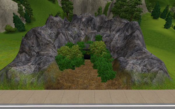 Sims 3 — Cave by gamer3994 — ITs a hole house in a cave it was really hard to do so i hope you like it....... YOU BETTER