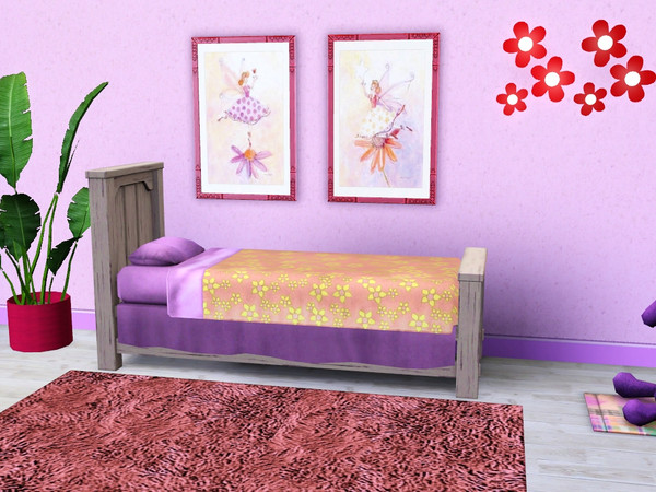 Sims 3 — Girl art by monkri2001 — flowerlamp from Dot