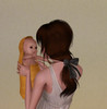Sims 3 — OrangeBabyFemale by hillswater — Tester baby clothes. Wll not overwright other baby clothes. Will not appear on