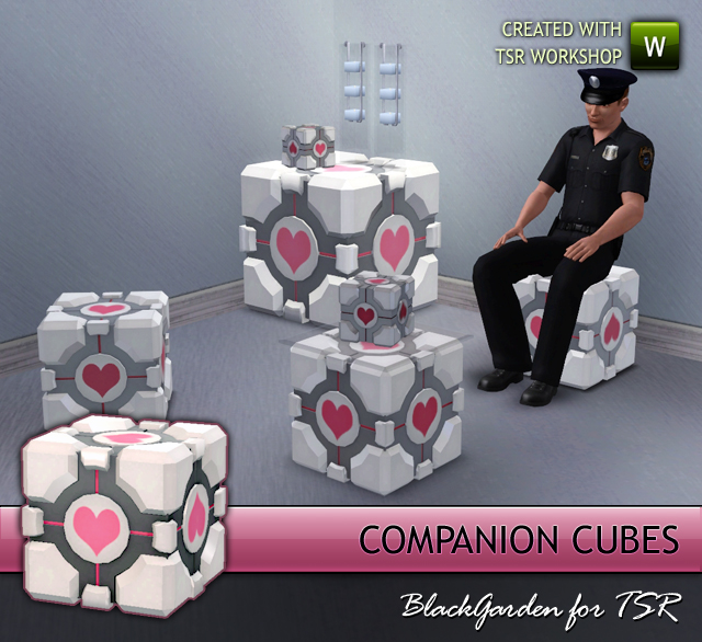 Rasende uheldigvis Rationalisering The Sims Resource - Companion Cubes