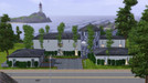 Sims 3 — Sapphire Place by dgambino1 — This home has 3 bedrooms and 3 bathrooms and features a turret entrance, 2-car