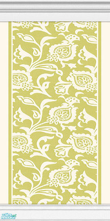 Sims 2 — Bouquet Wall Collection - #05 by paintedladysims — 5 of 14 wall designs in the collection.