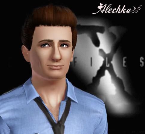 Sims 3 — David Duchovny by Alechka_Ad — David Duchovny actor series The X-Files