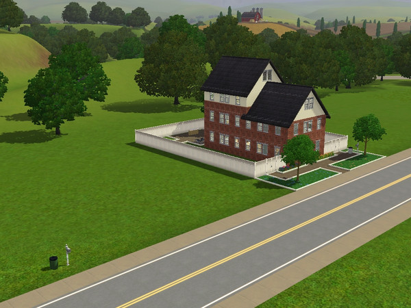 Sims 3 — Dorpslaan 40 by jorieke30 — Mooi huis met 3 slaapkamers en 3 badkamers. Keuken op de begane grond en de