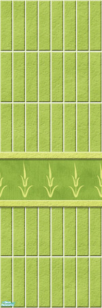 Sims 2 — Studio K Vertical Long Subway - Pear by StudioKhagerks — 