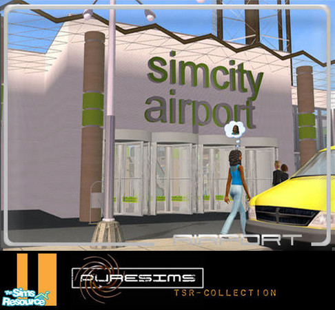 Sims 2 — SimCity Airportlot by Sasilia — for further pics click here: http://www.puresims.com/Airportlot.htm Some had