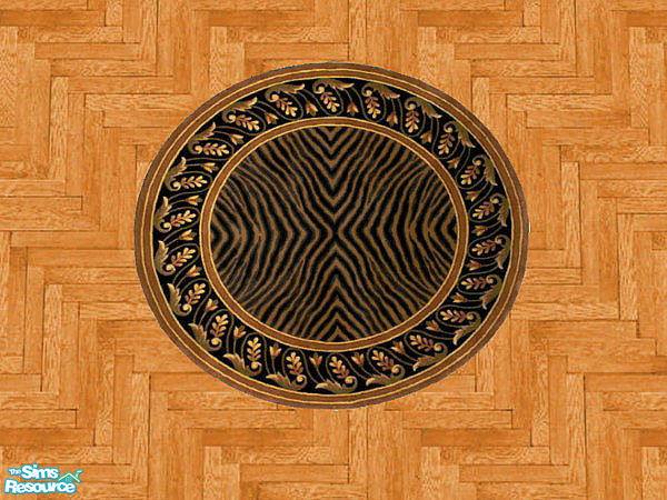 Sims 2 — Seasons Oval Rug Set - Hat Seasons Ovalrug4 by hatshepsut — Part of the Seasons Oval Rug Set.