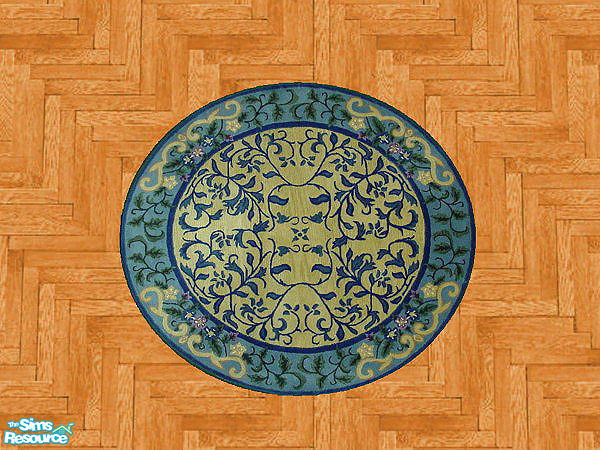 Sims 2 — Seasons Oval Rug Set - Hat Seasons Ovalrug2 by hatshepsut — Part of the Seasons Oval Rug Set.