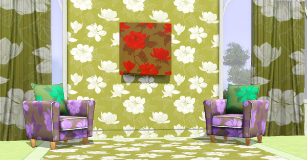 Sims 3 — FLOWER LIVING 4 by abuk0 — FLOWER LIVING 4