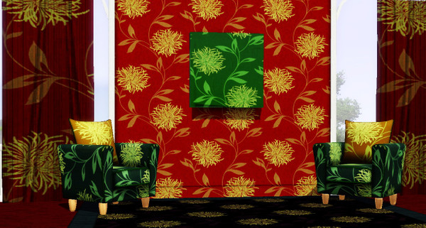 Sims 3 — FLOWER LIVING 2 by abuk0 — FLOWER LIVING 2