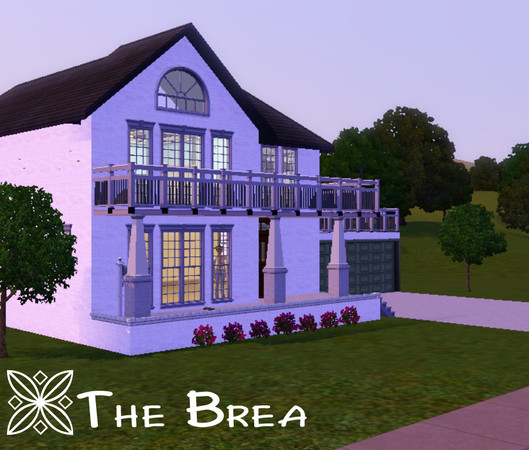Sims 3 — The Brea by lovpetunia12 — Built by an unknown artist the Brea has all the charm of an old home with all the