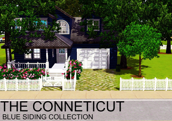 Sims 3 — The Conneticut by paigeedoll — A cute home that has lots of space! 3 bedrooms, 1.5 bathrooms. Garage. Fully