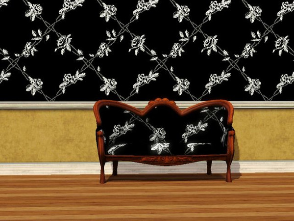 Sims 3 — Climbing Rose Vines by jadepanther198303 — roses climb this country wall