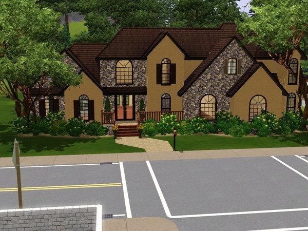 Sims 3 — ~The Stucco Home 1~ by hot-stuff1215 — Well this is my second home uploaded here to the Sims resource. I have