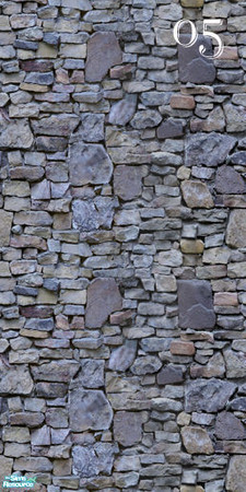 Sims 2 — Brick Set 15 - Wall05 by ayyuff — 