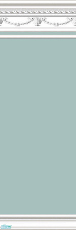 Sims 2 — jsf2RSNRSeafoam by jsf —  Newly revised, white, rope swagged, and egg and dart embellished mouldings hold a