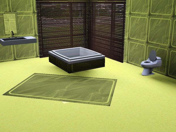 Sims 3 — Title 4 corners by matomibotaki — abstract title with yellow round corners