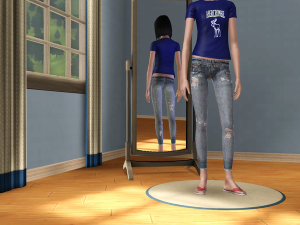 Sims 3 — dstrsdjeans by marleon — denim skinny jeans