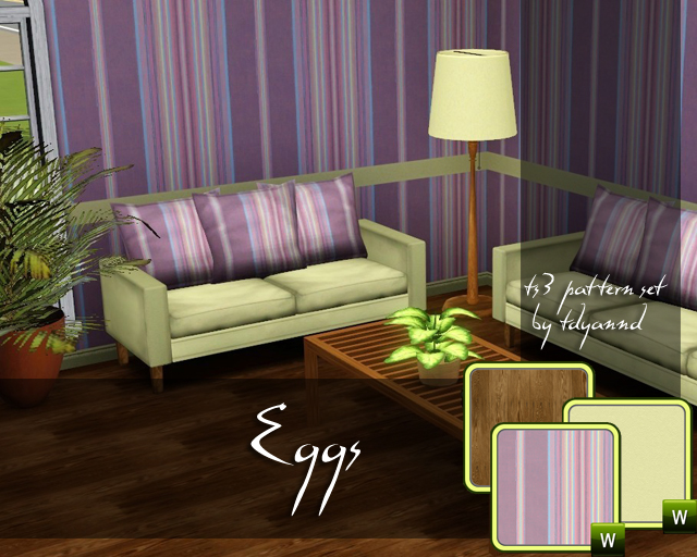The Sims Resource Eggs Pattern Set