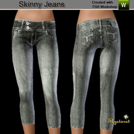 Sims 3 — Jeans by skystars5 — Skinny jeans.