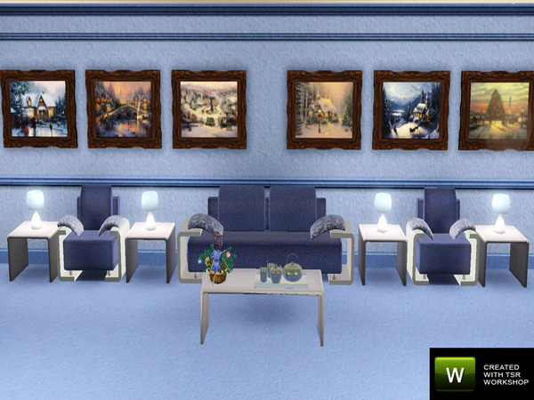 Sims 3 — Paintings Superset 014 includes Paintings 079 to 084 by dltn43 — This Painting Super-set includes all paintings