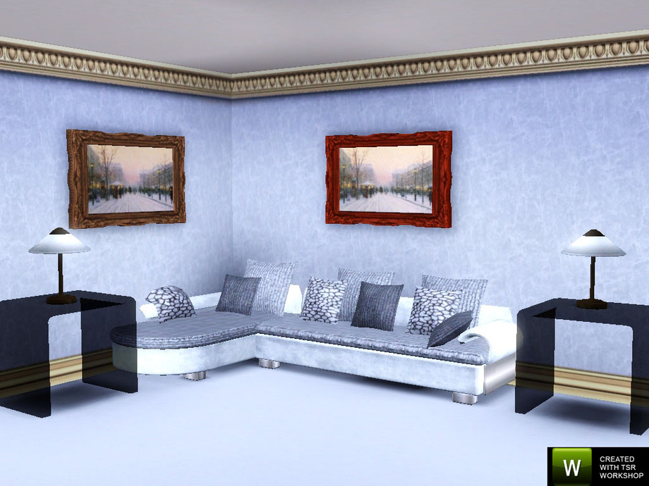 The Sims Resource | Paris Snowfall Painting 077