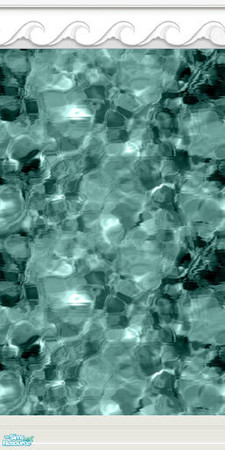 Sims 2 — Rippling Water set - 2 by 71robert13 — Fabulous & unique this rippling water wallpaper is cool &