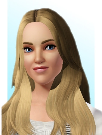 Sims 3 — Dakota Fanning by roxilove — Actress best known for in films such as I am Sam, Twilight Saga, Charlotte's Web