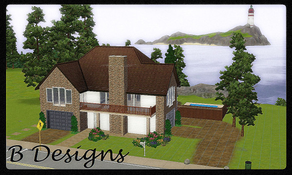 Sims 3 — B Designs 14 Family Home by littleb920 — B Designs 14 Family House is the perfect house for your growing family.