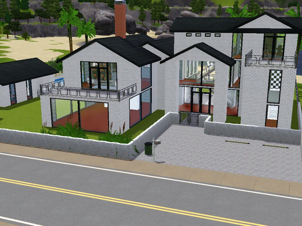 Sims 3 — Robert Blvd by skagrl7250 — 3 bedrooms, 4 bathrooms, family room, living room, office, bonus room, pool