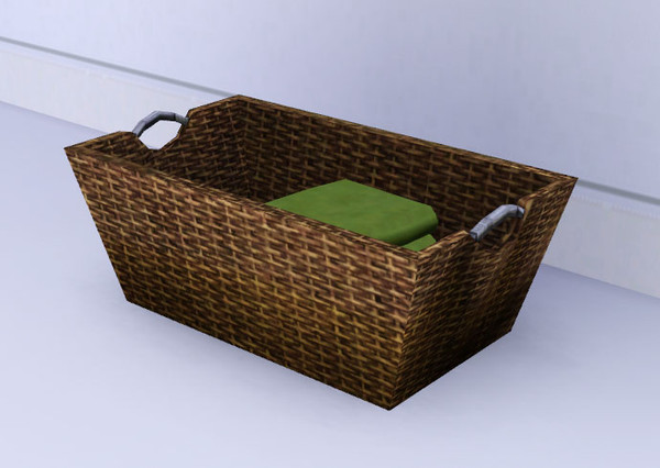 Sims 3 — Hillside Laundry Basket by sim_man123 — Laundry Basket from my Hillside Bedroom set. Made by sim_man123 from