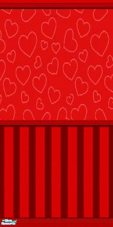 Sims 2 — Red Hearts by leigh2006 — A conversion and slight rework of my sims 1 red hearts wallpaper. Enjoy. leigh2006...