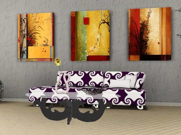 Sims 3 — Flowers Browns Painting by Doylataguerra_ — Mesh de Pilar para los sism3 Creado por Doylataguerra para los sims