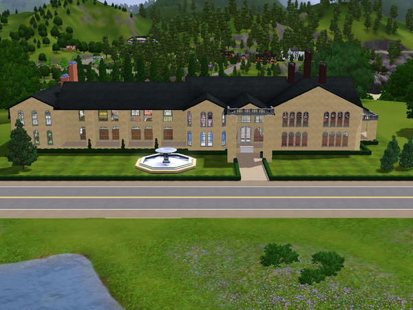 Sims 3 — Miller Manor by skagrl7250 — 5 bedrooms, 5 bathrooms, large formal living room, formal dining room, office, den,