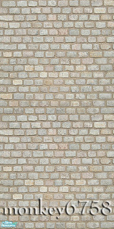 Sims 2 — Brick Wall 2-012 by monkey6758 — 