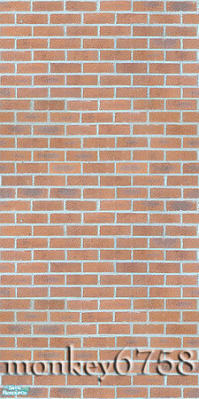 Sims 2 — Brick Wall 2-010 by monkey6758 — 