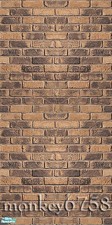 Sims 2 — Brick Wall 2-07 by monkey6758 — 