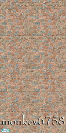 Sims 2 — Brick Wall 2-06 by monkey6758 — 