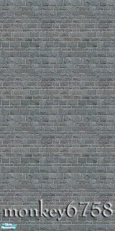 Sims 2 — Brick Wall 2-03 by monkey6758 — 