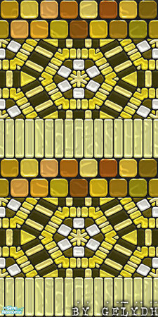 Sims 2 — Mosaic Tiles - Belgium by gelydh — Will be found under 'tile'.