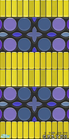 Sims 2 — Mosaic Tiles - Bosnia by gelydh — Will be found under 'tile'.