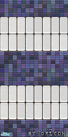 Sims 2 — Mosaic Tiles - Finland by gelydh — Will be found under 'tile'.