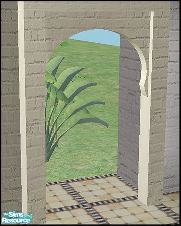 Sims 2 — the palace - recolor - deco arch by steffor — 
