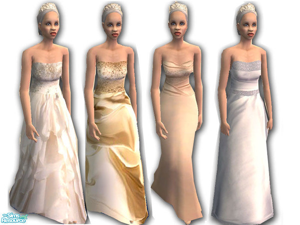 Sims 2 — Elderly Bride by spiffyriffic — Life doesn't stop after you hit 50. There's still time to fall in love, still