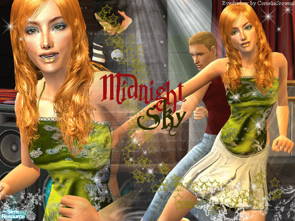Sims 2 — Midnight Sky by CorneliaSrownal — 