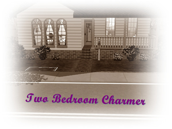 Sims 3 — Two Bedroom Charmer by shortayhunnie69 — This Charming home features two bedrooms and two baths. With an open