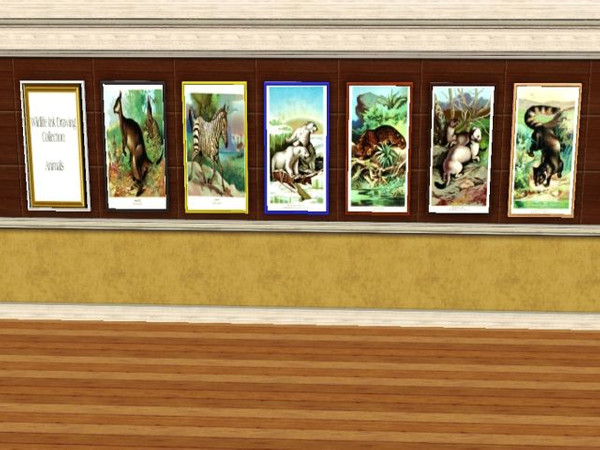 Sims 3 — Wildlife Ink Drawings-- Animals by jadepanther198303 — For anyone who gets tired of hundreds of paintings