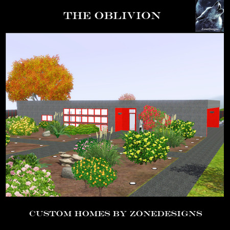 Sims 3 — The Oblivion by ZoneDesigns — This ultra-modern two bedroom, two bathroom dream home is the perfect place to
